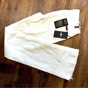 7 for All Mankind White Jeans